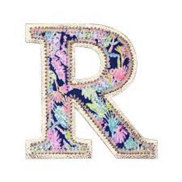 Lilly Pulitzer Monogram Sticker R - Picture 2 of 10